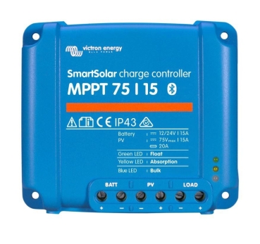MPPT Solaranlage 220 Watt Wohnmobil Victron SmartSolar 75/15