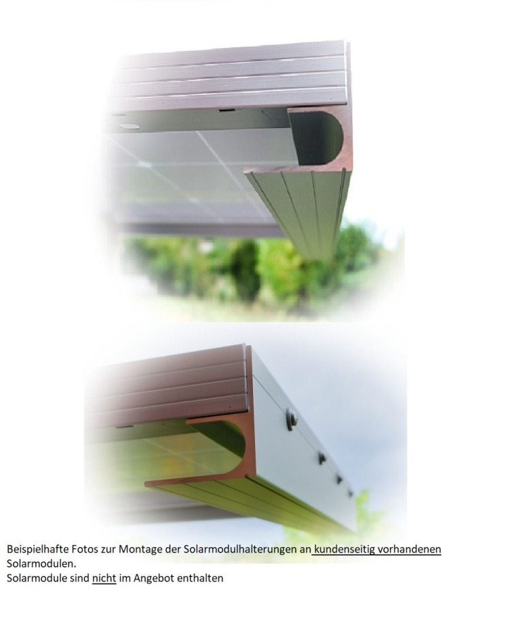 MPPT Solaranlage Wohnmobil 110 Watt MPPT Laderegler auch LiFePo4 geeignet Alu Spoiler / Halterungen